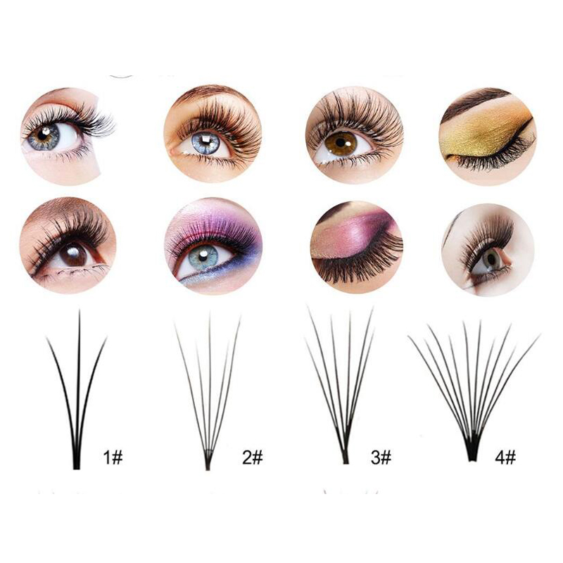 Latest one second blooming lashes extension for makeup UK JH06